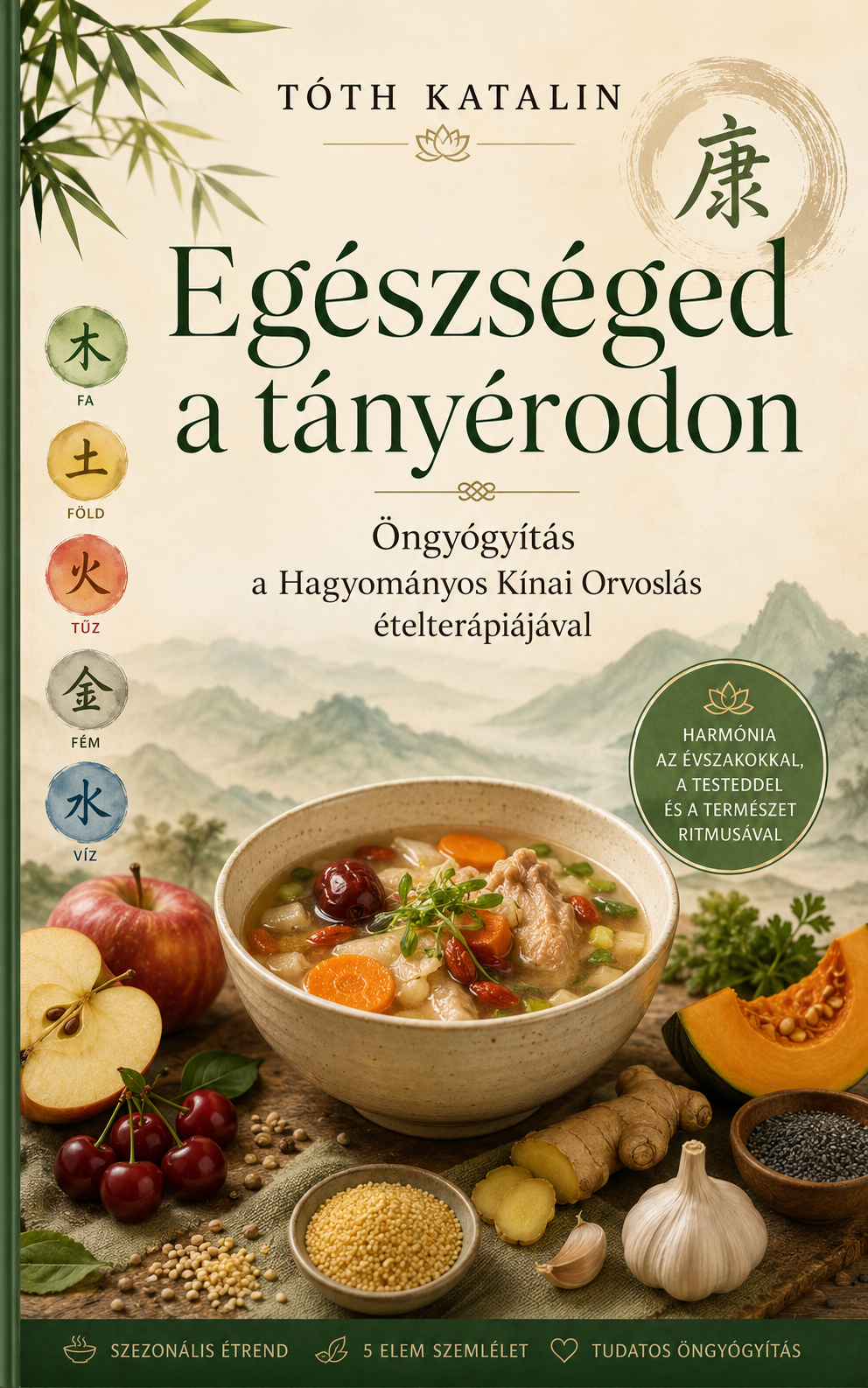 Egészséged a tányérodon könyv